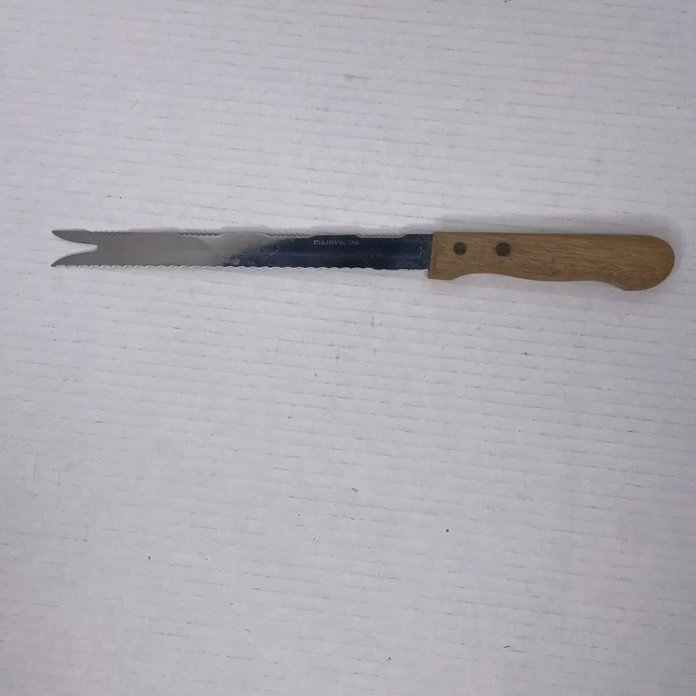 Vintage Stainless Steel Japan Bread Knife 13